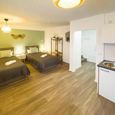 Apartment Immostay S#1 Zimmer - Parkplatz & Wlan, Modern, 4k-tv, Naehe Mercedes Benz BRE